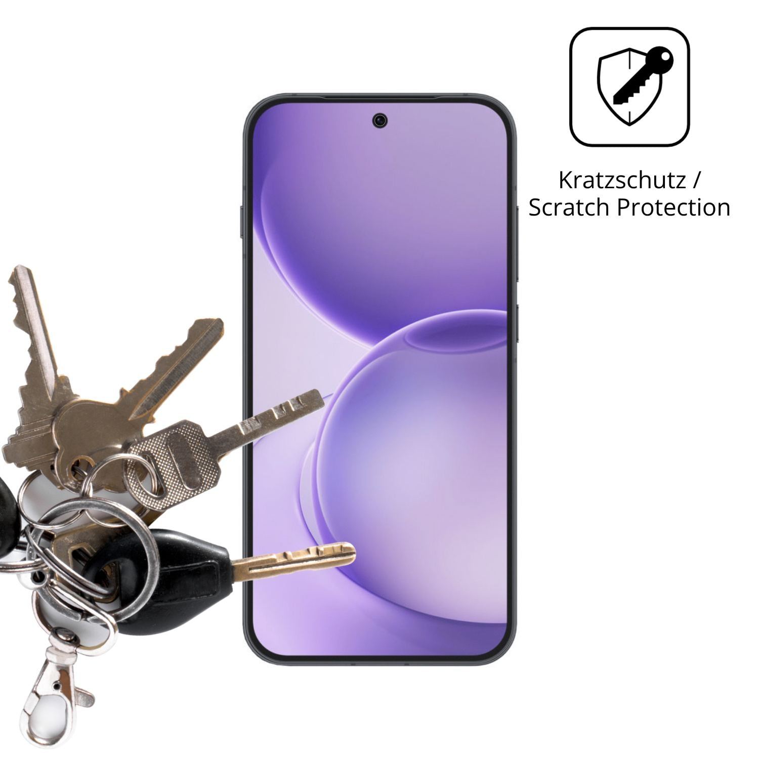 4x Schutzfolie matt für Oppo Reno16 Display-Schutz (4)