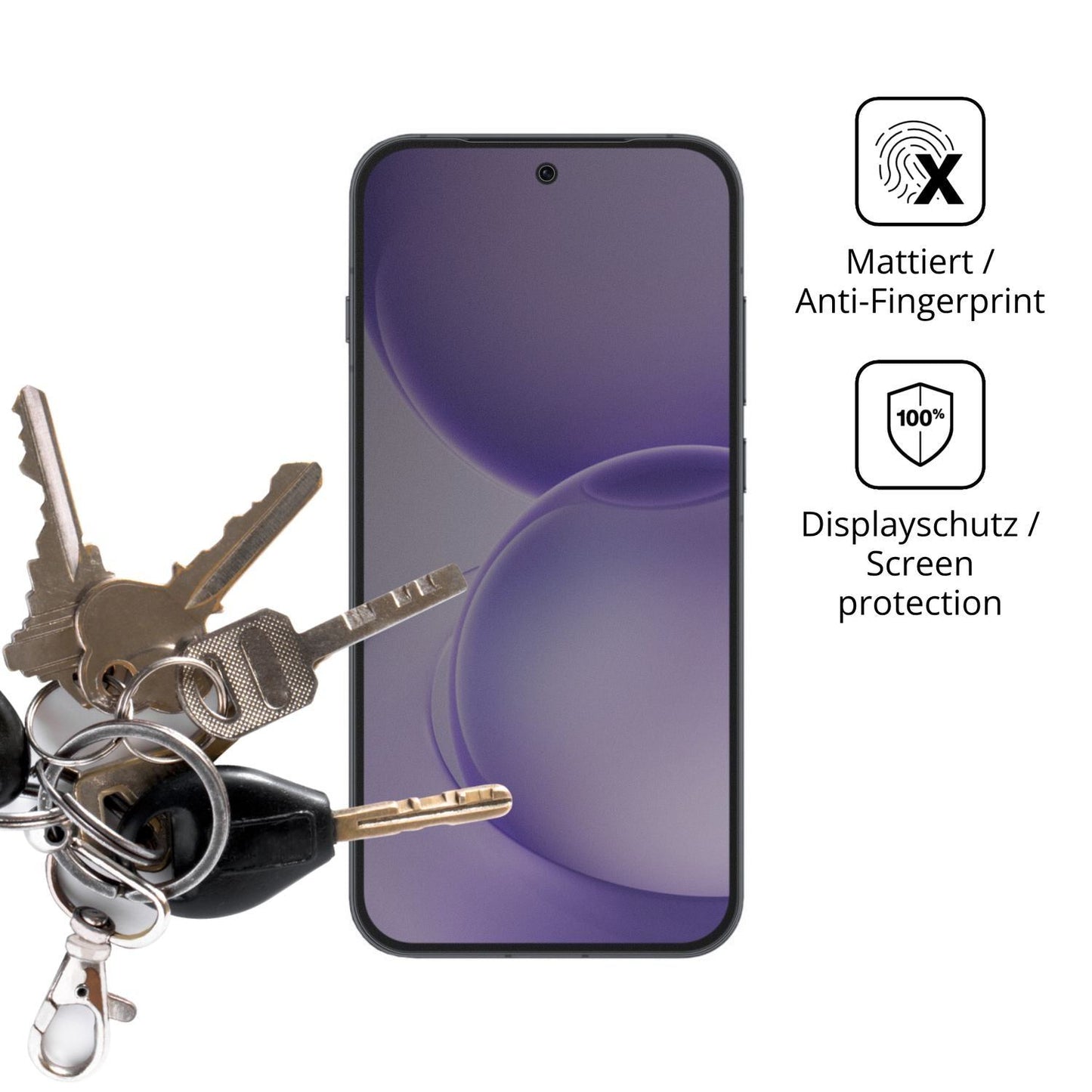 Blickschutzfolie für Oppo Reno16 matt Schutzfolie  (3)