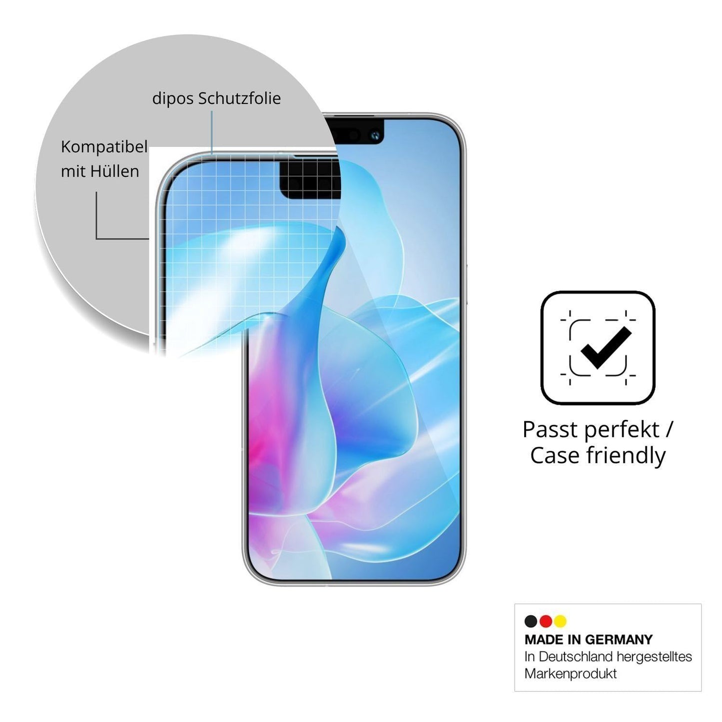 4x Schutzfolie klar für Hisense Enigma SE Display- (6)