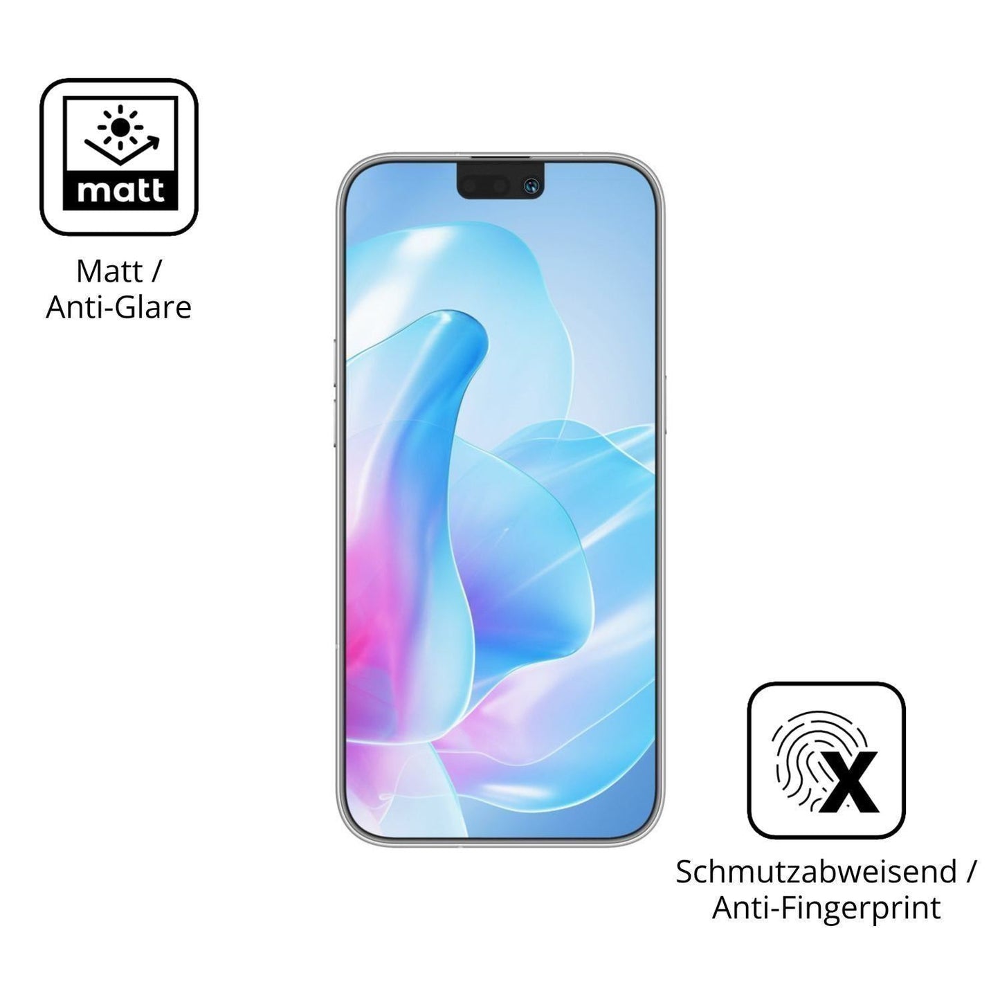 4x Schutzfolie matt für Hisense Enigma SE Display- (5)
