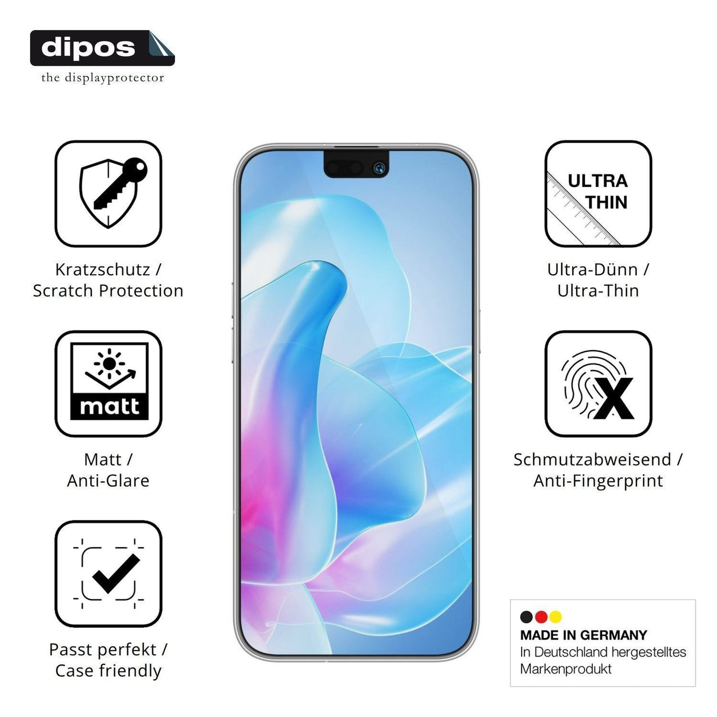 4x Schutzfolie matt für Hisense Enigma SE Display- (7)