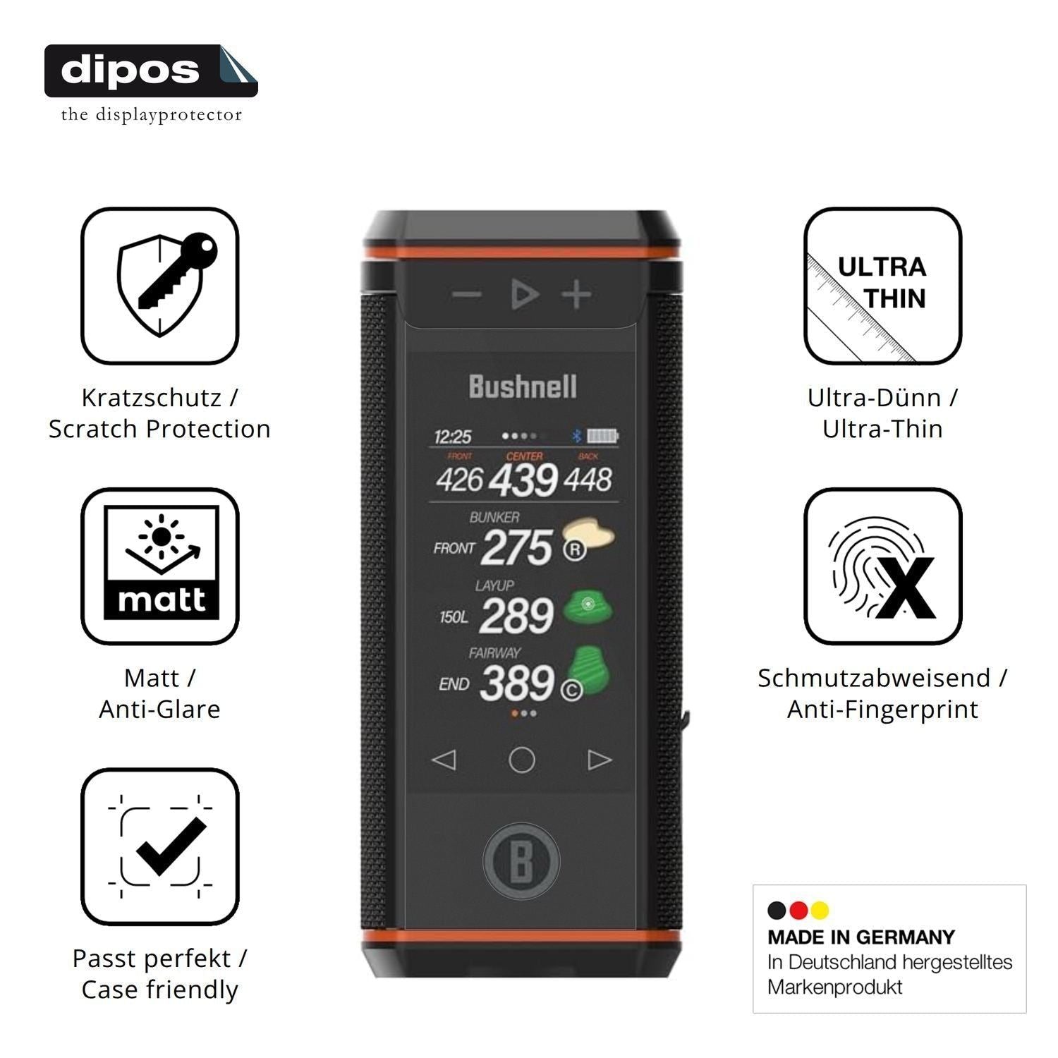 4x Schutzfolie matt für Bushnell Wingman HD Displa (7)