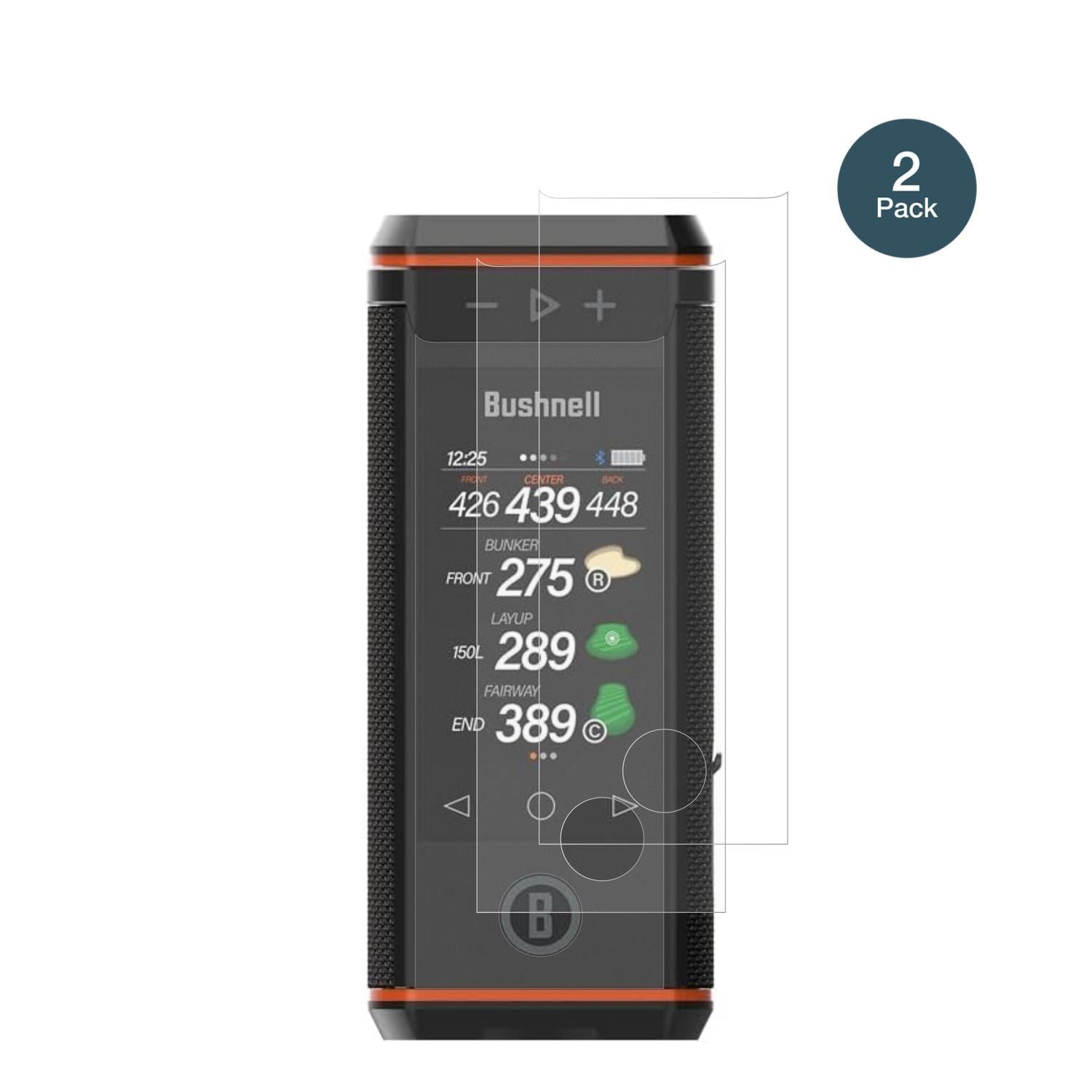 2x 9H Schutzfolie matt für Bushnell Wingman HD Pan (2)