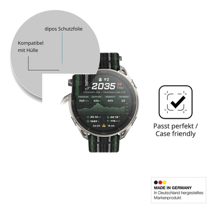 6x Schutzfolie matt für Amazfit Cheetah 2 Ultra Di (6)