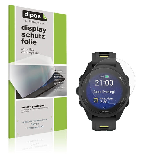 6x Schutzfolie matt für Garmin Forerunner 170 Disp (1)