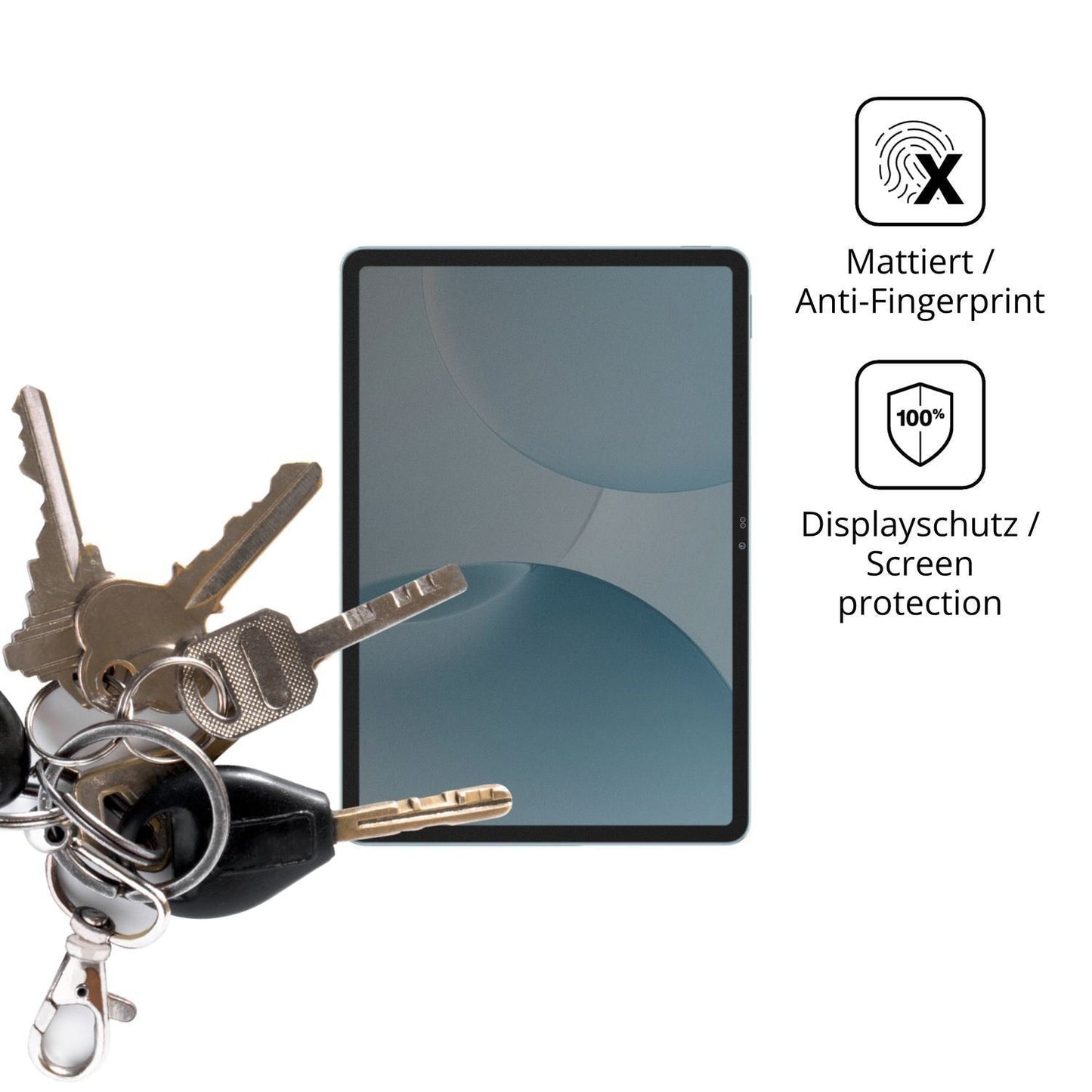 Blickschutzfolie für Blackview Mega 5 matt Schutzf (3)