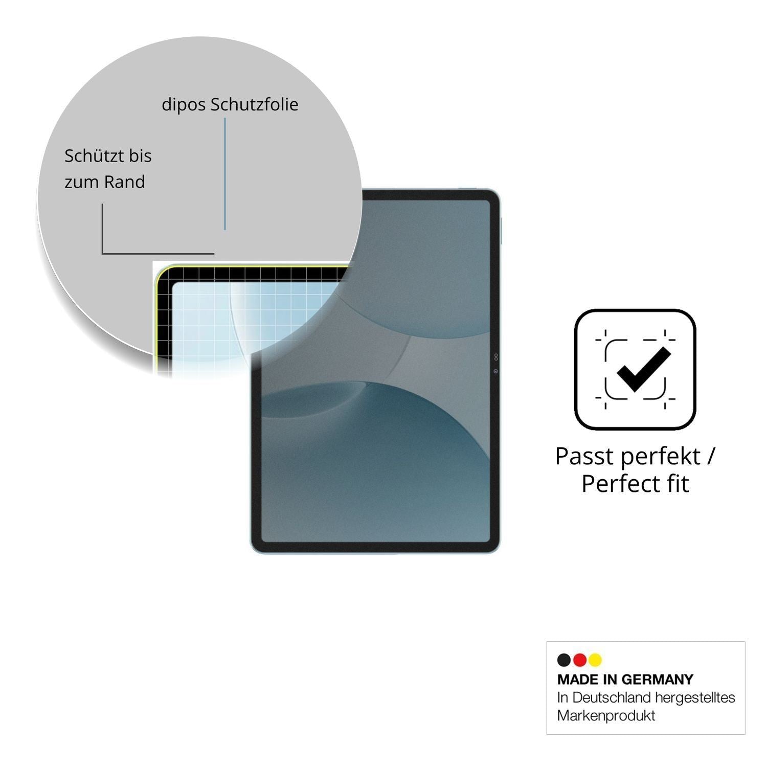 Blickschutzfolie für Blackview Mega 5 matt Schutzf (4)