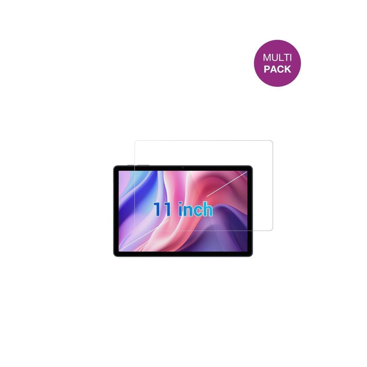 2x Schutzfolie klar für MAXLEGEN N11 Display-Schut (2)