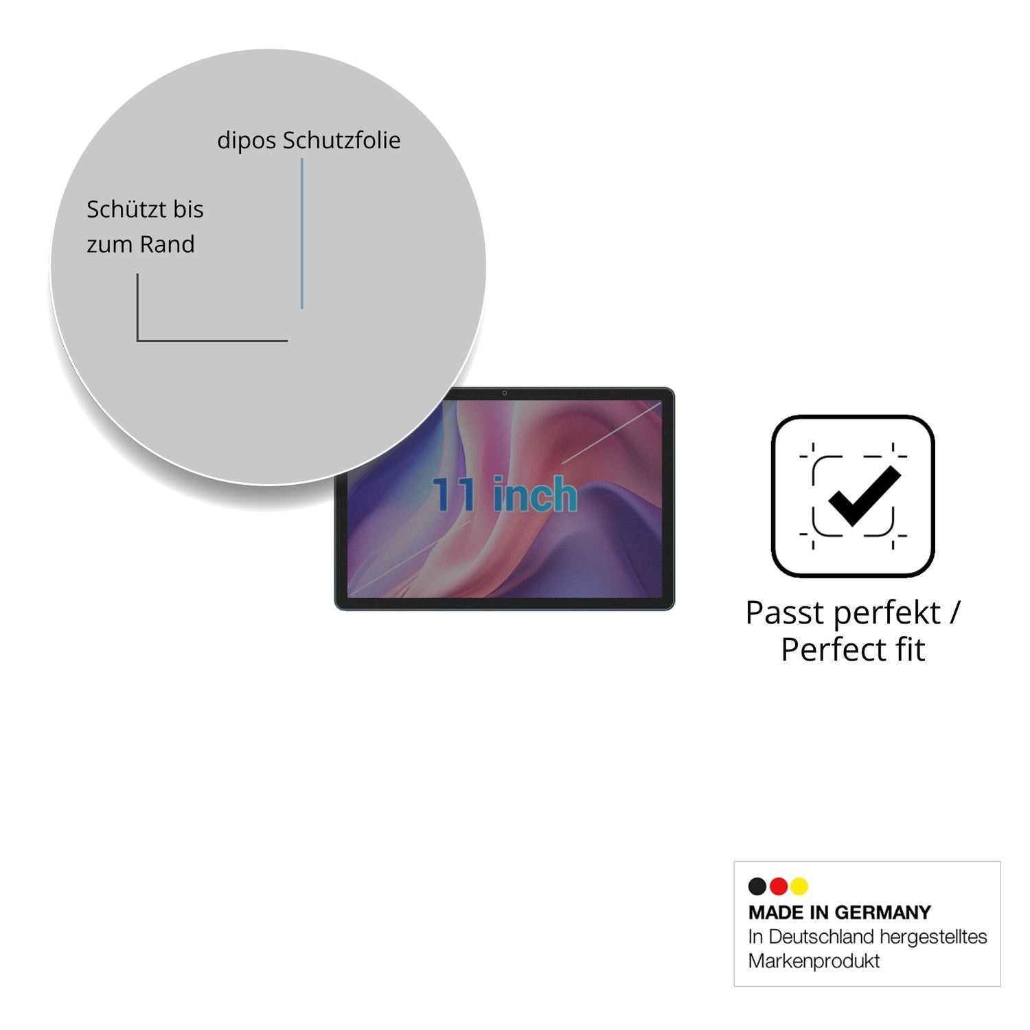 Blickschutzfolie für MAXLEGEN N11 matt Schutzfolie (4)