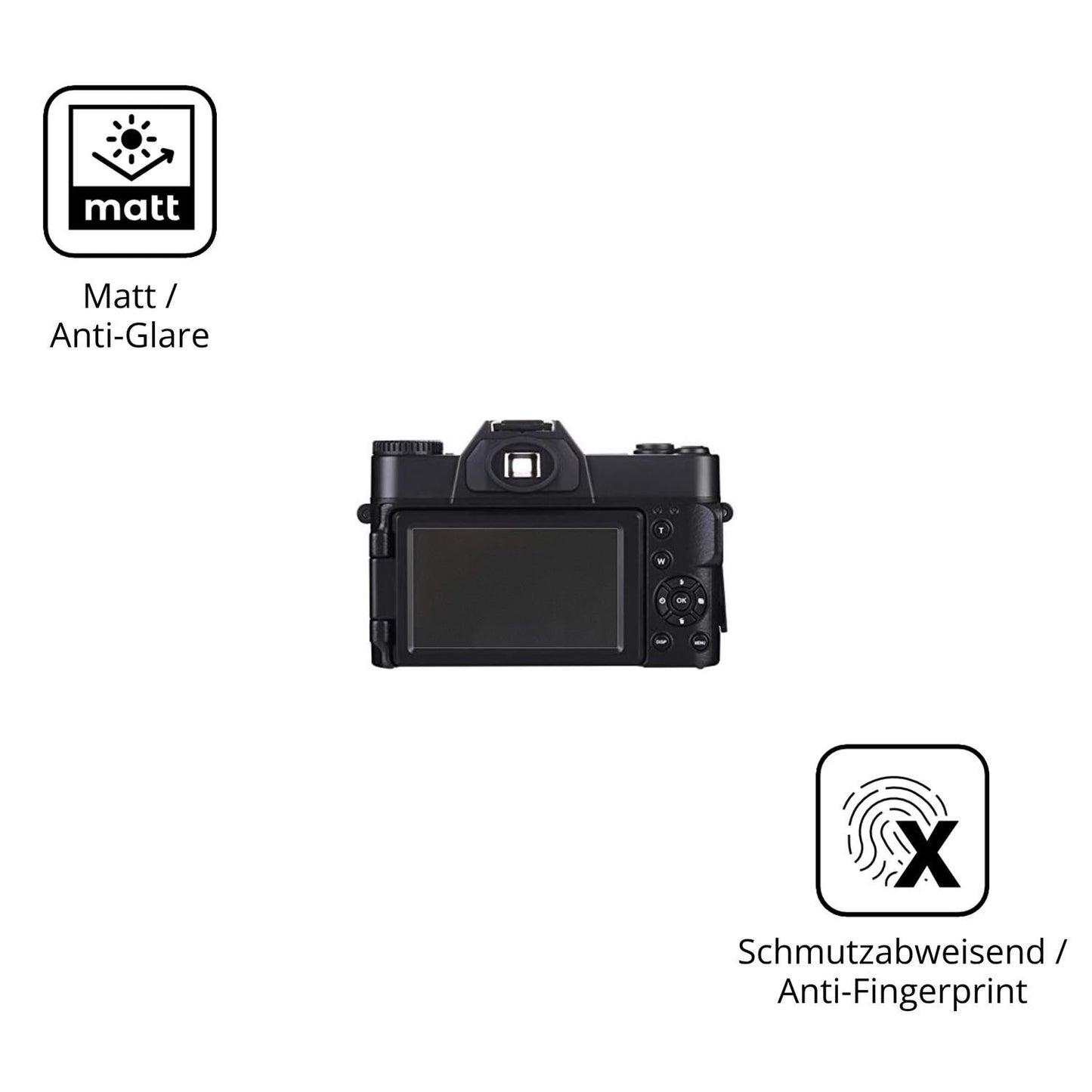 4x Schutzfolie matt für SWZEC AR10 Display-Schutzf (5)