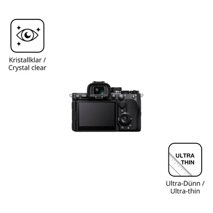 4x Schutzfolie klar für Sony Alpha 7R VI Display-S (5)