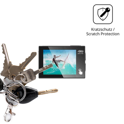 4x Schutzfolie klar für Exprotrek E-A-F Action Cam (4)