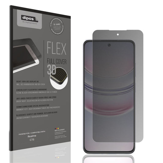 Full Cover Privacy Blickschutzfolie für Realme C73 (1)