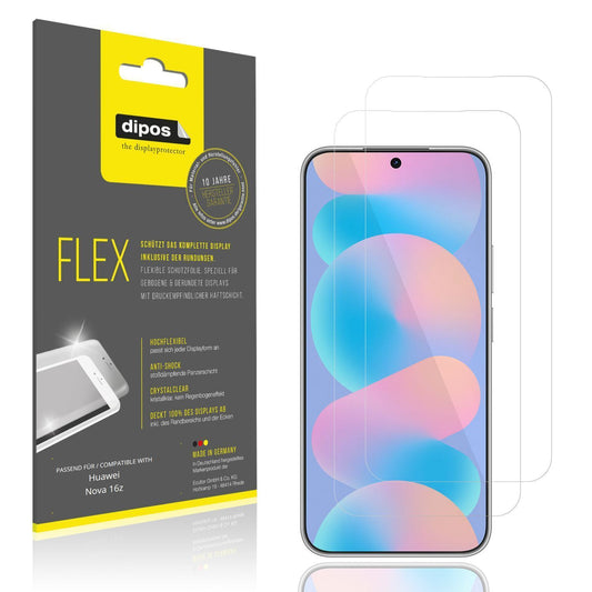 2x 3D Full Cover Schutzfolie für Huawei Nova 16z (1)