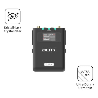 4x Schutzfolie klar für Deity DBTX D2RX DIFB Displ (5)