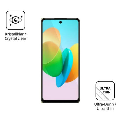 4x Schutzfolie klar für Tecno Spark 50 Pro Display (5)