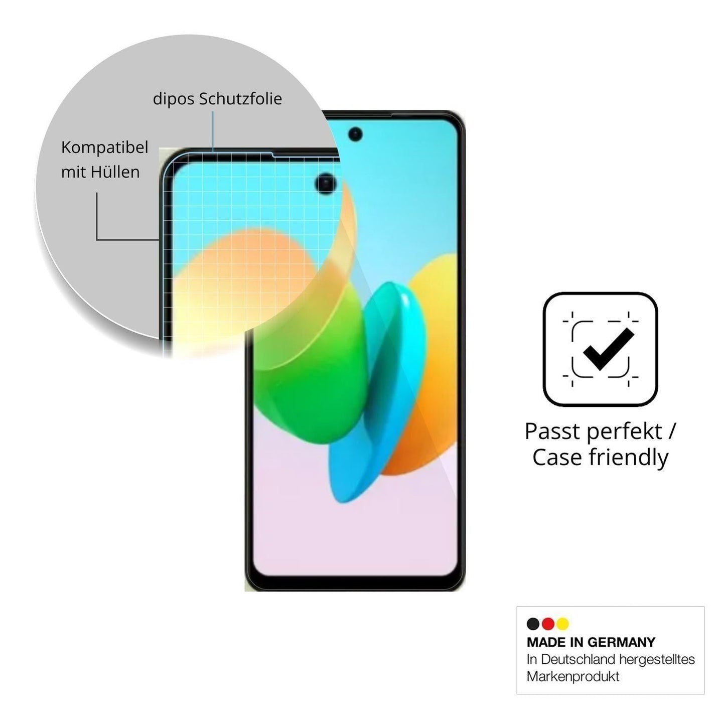4x Schutzfolie klar für Tecno Spark 50 Pro Display (6)