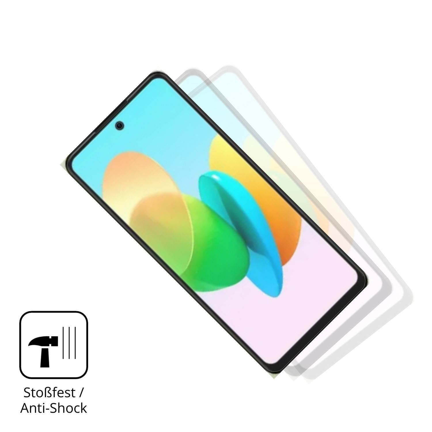 2x 9H Schutzfolie matt für Tecno Spark 50 Pro Panz (4)