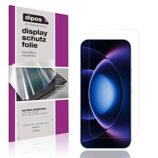 4x Schutzfolie klar für Xiaomi 17 Max Display-Schu (1)