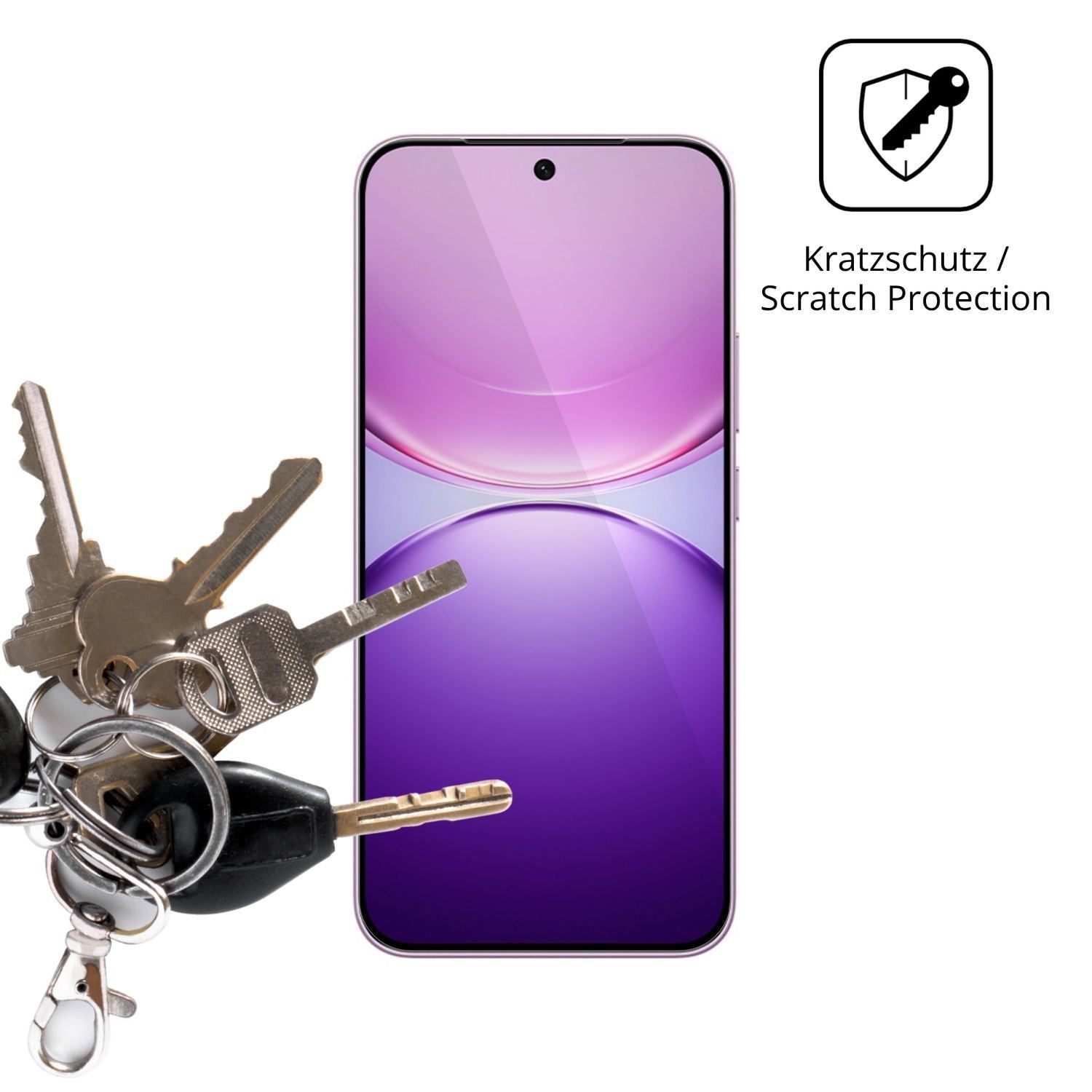 4x Schutzfolie klar für Vivo Y600 Turbo Display-Sc (4)