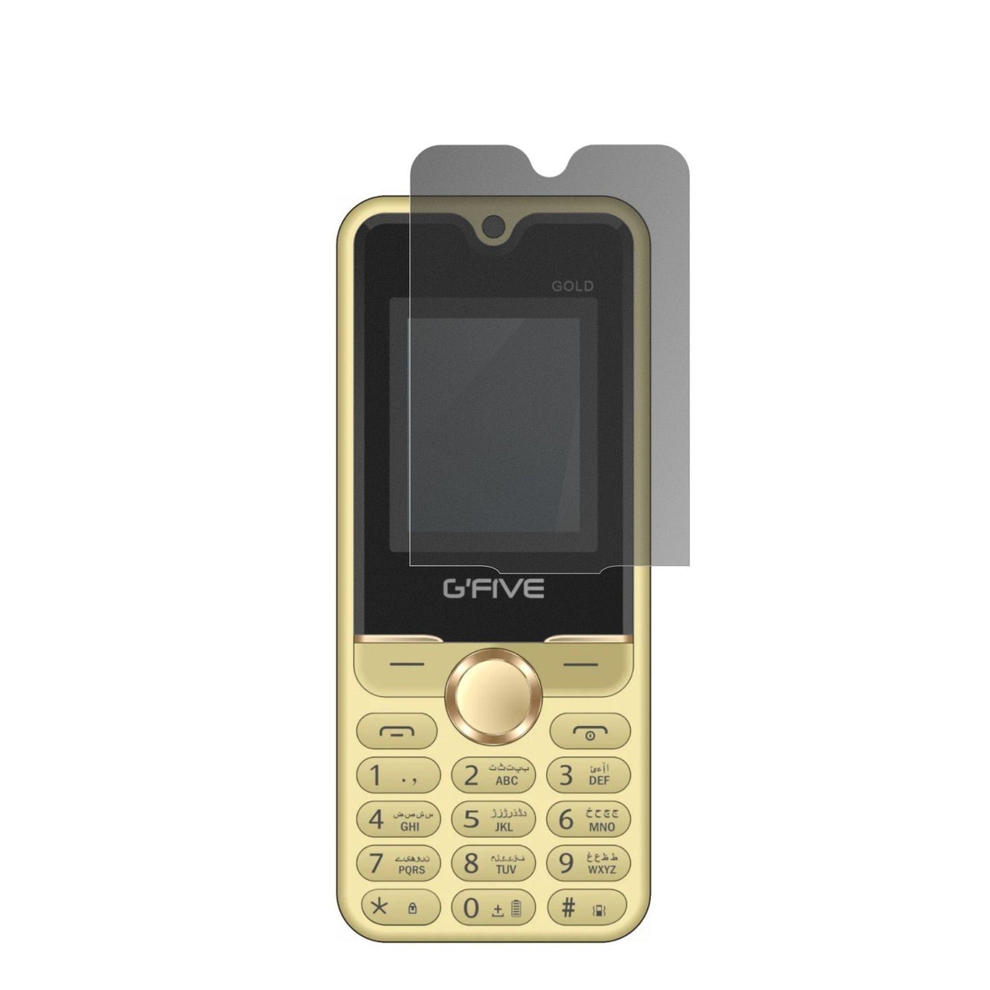 Blickschutzfolie für GFive Gold New matt Schutzfol (2)
