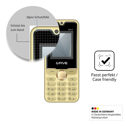 2x 9H Schutzfolie für GFive Gold New Panzerfolie (6)