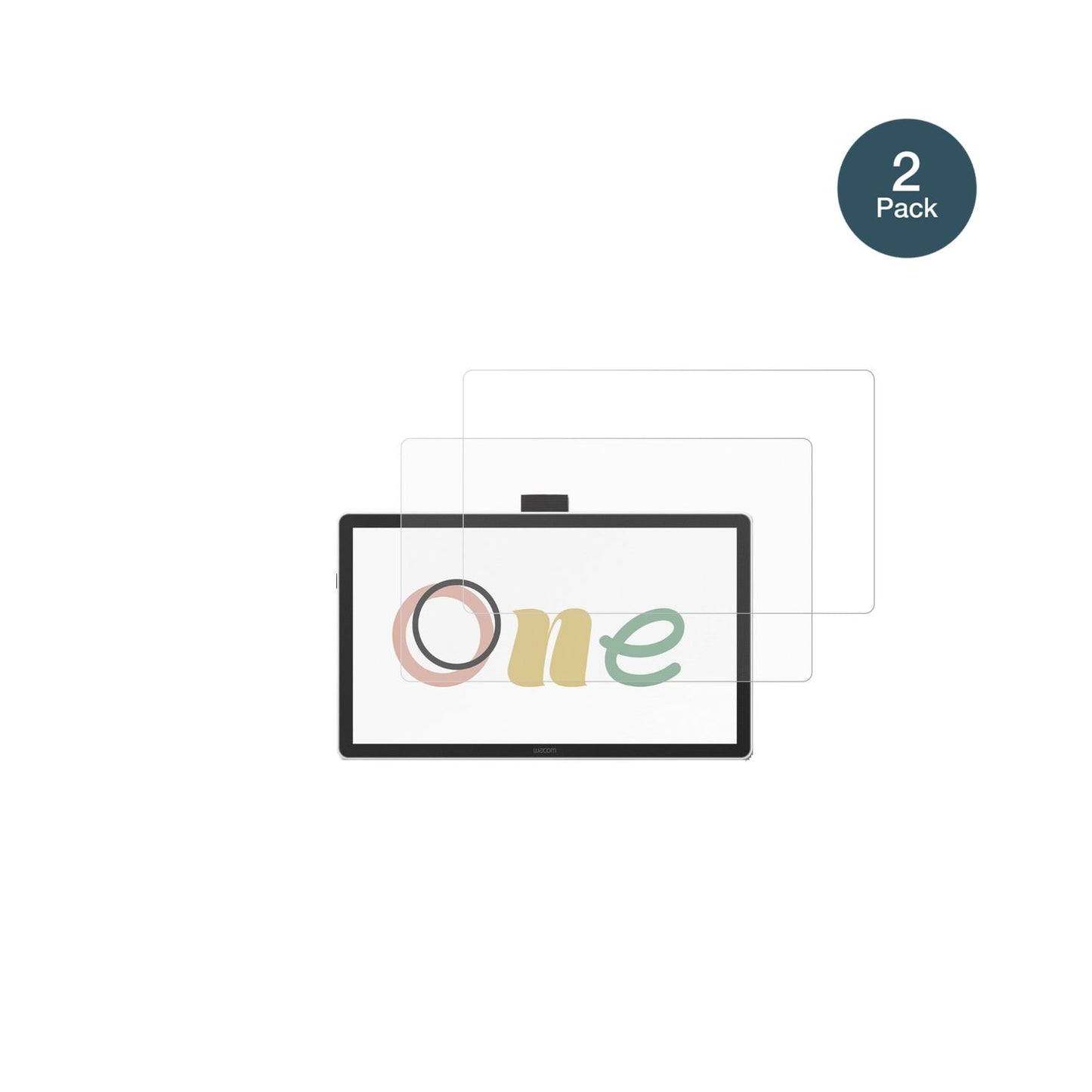 2x 9H Schutzfolie matt für Wacom One 14 Panzerfoli (2)