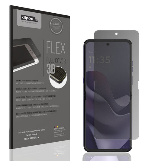 Full Cover Privacy Blickschutzfolie für Motorola R (1)
