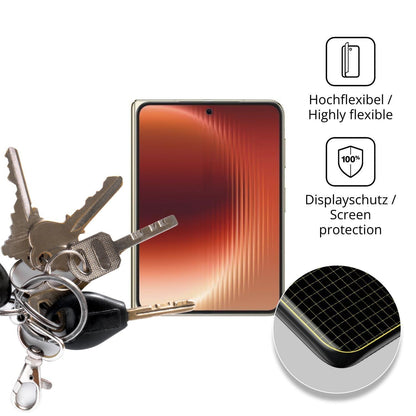 2x Full Cover Schutzfolie matt für Huawei Pura X M (3)