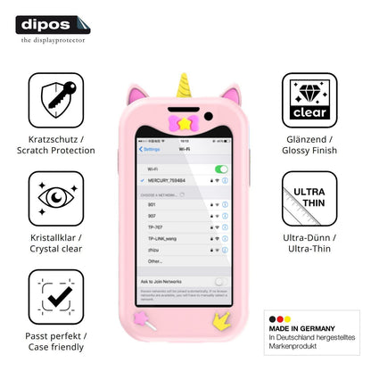 4x Schutzfolie klar für BLKE S Unicorn 18-Pro Disp (7)