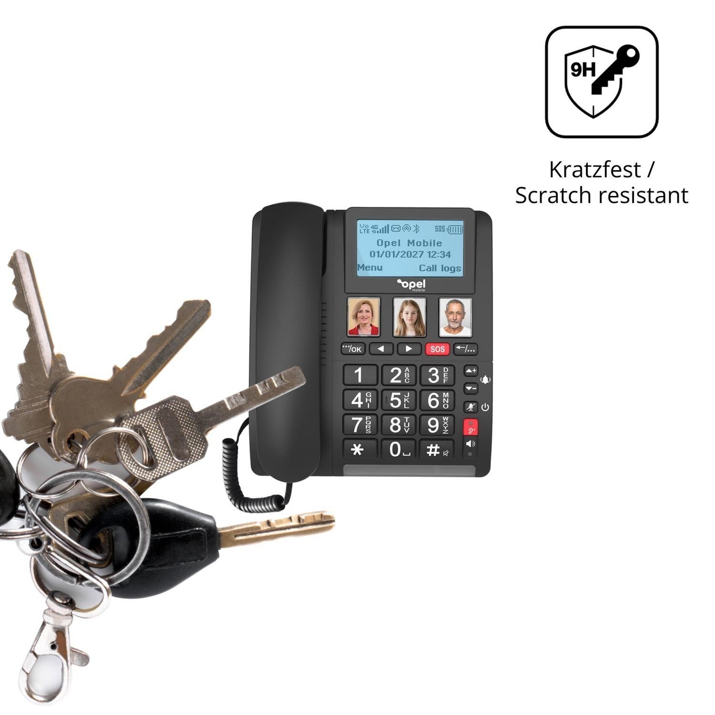 2x 9H Schutzfolie für Opel Mobile Home Phone 2 Pan (3)