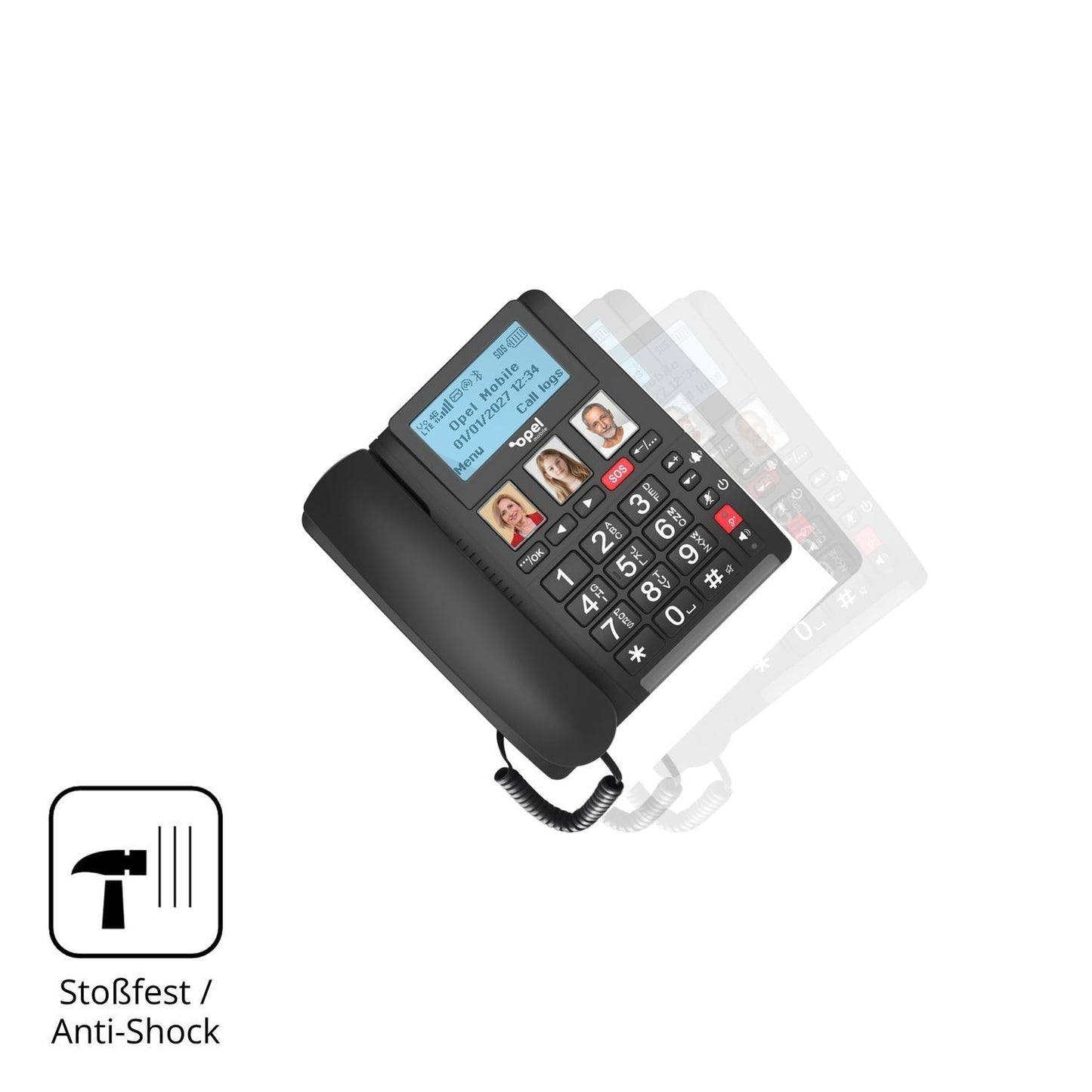 2x 9H Schutzfolie für Opel Mobile Home Phone 2 Pan (4)