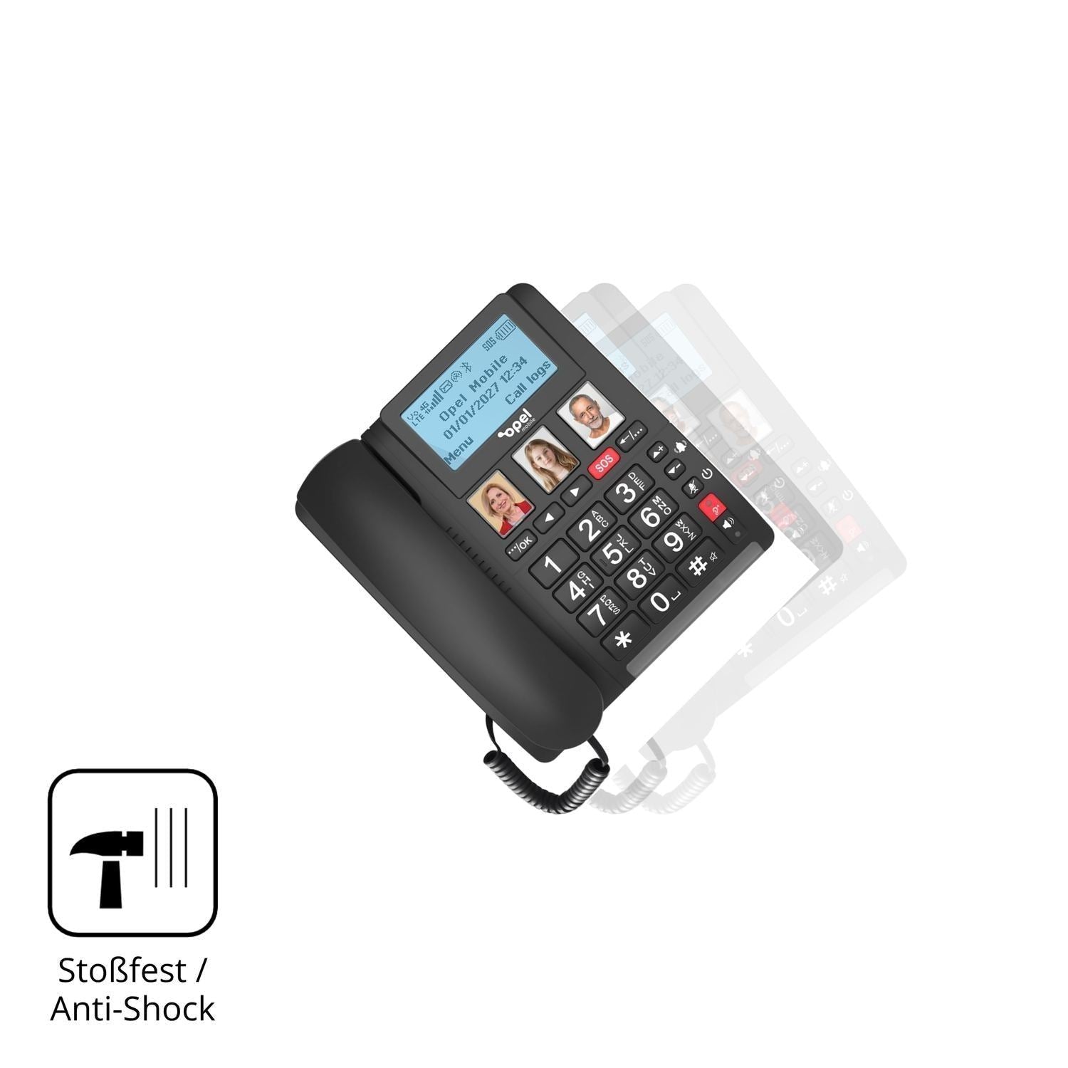 2x 9H Schutzfolie für Opel Mobile Home Phone 2 Pan (4)