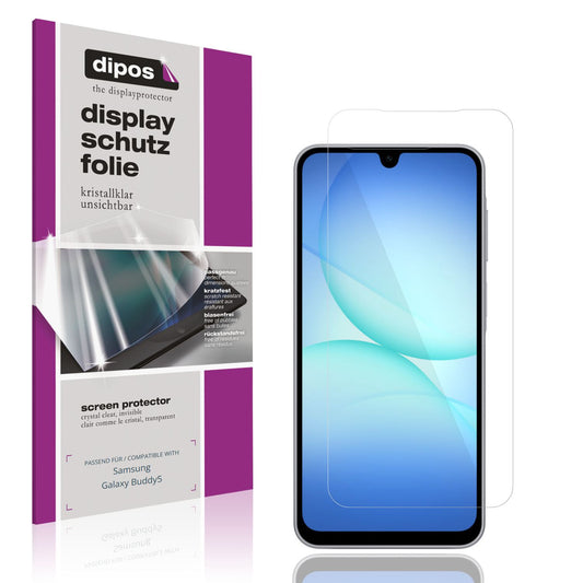 4x Schutzfolie klar für Samsung Galaxy Buddy5 Disp (1)