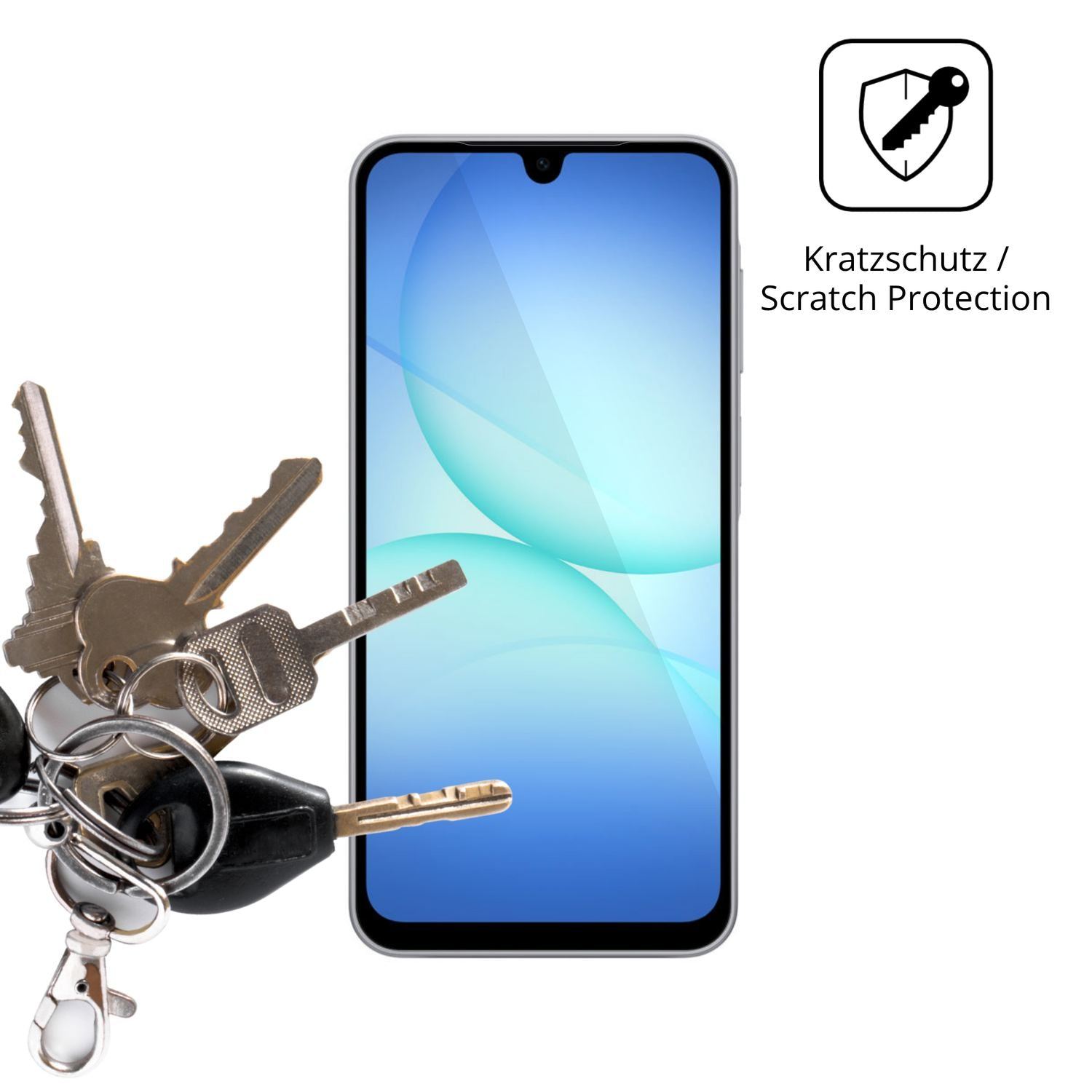 4x Schutzfolie klar für Samsung Galaxy Buddy5 Disp (4)