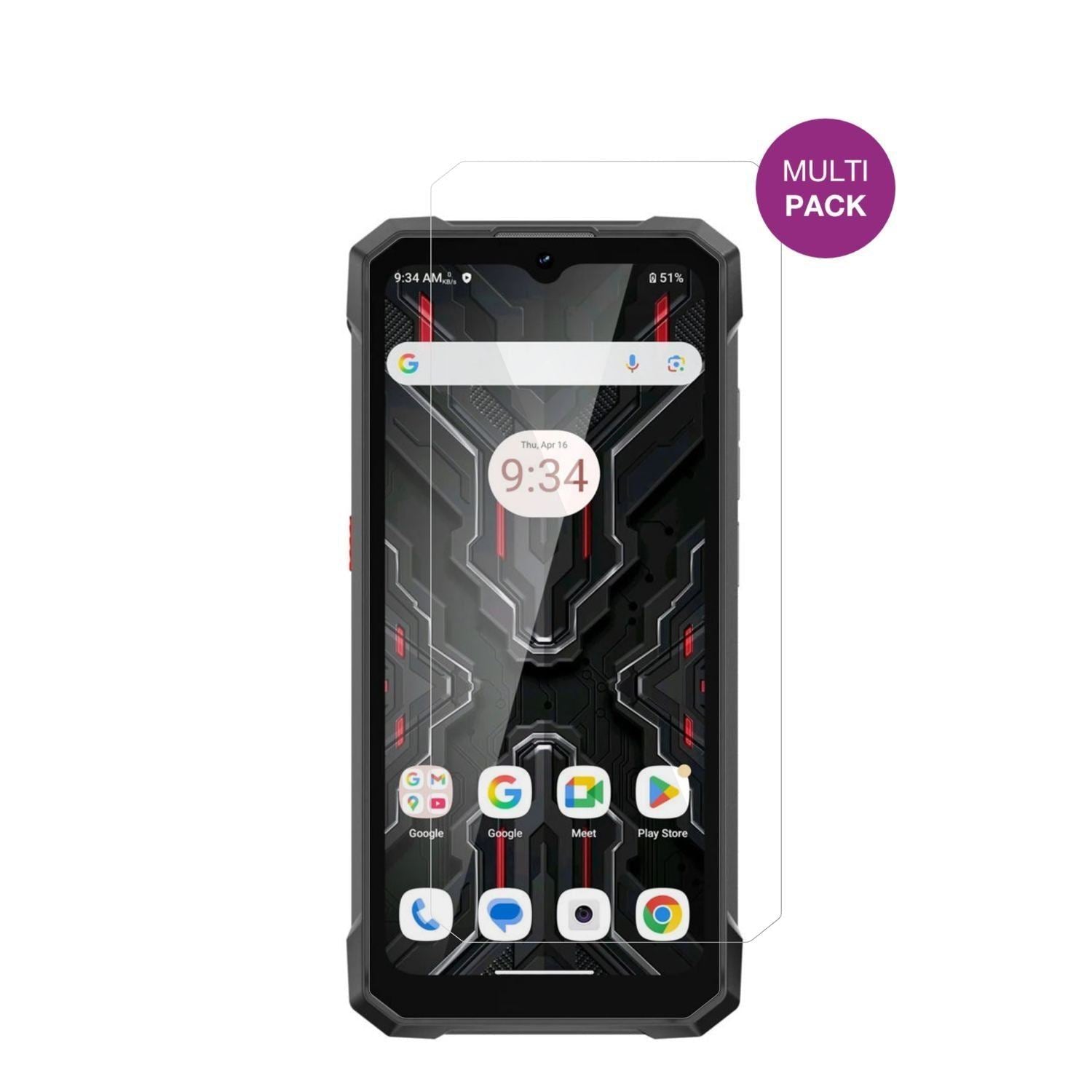4x Schutzfolie klar für Hotwav W11 Pro Display-Sch (2)