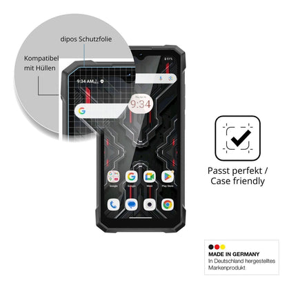 4x Schutzfolie klar für Hotwav W11 Pro Display-Sch (6)