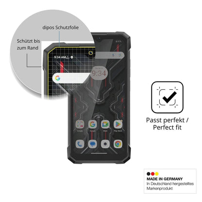 Blickschutzfolie für Hotwav W11 Pro matt Schutzfol (4)