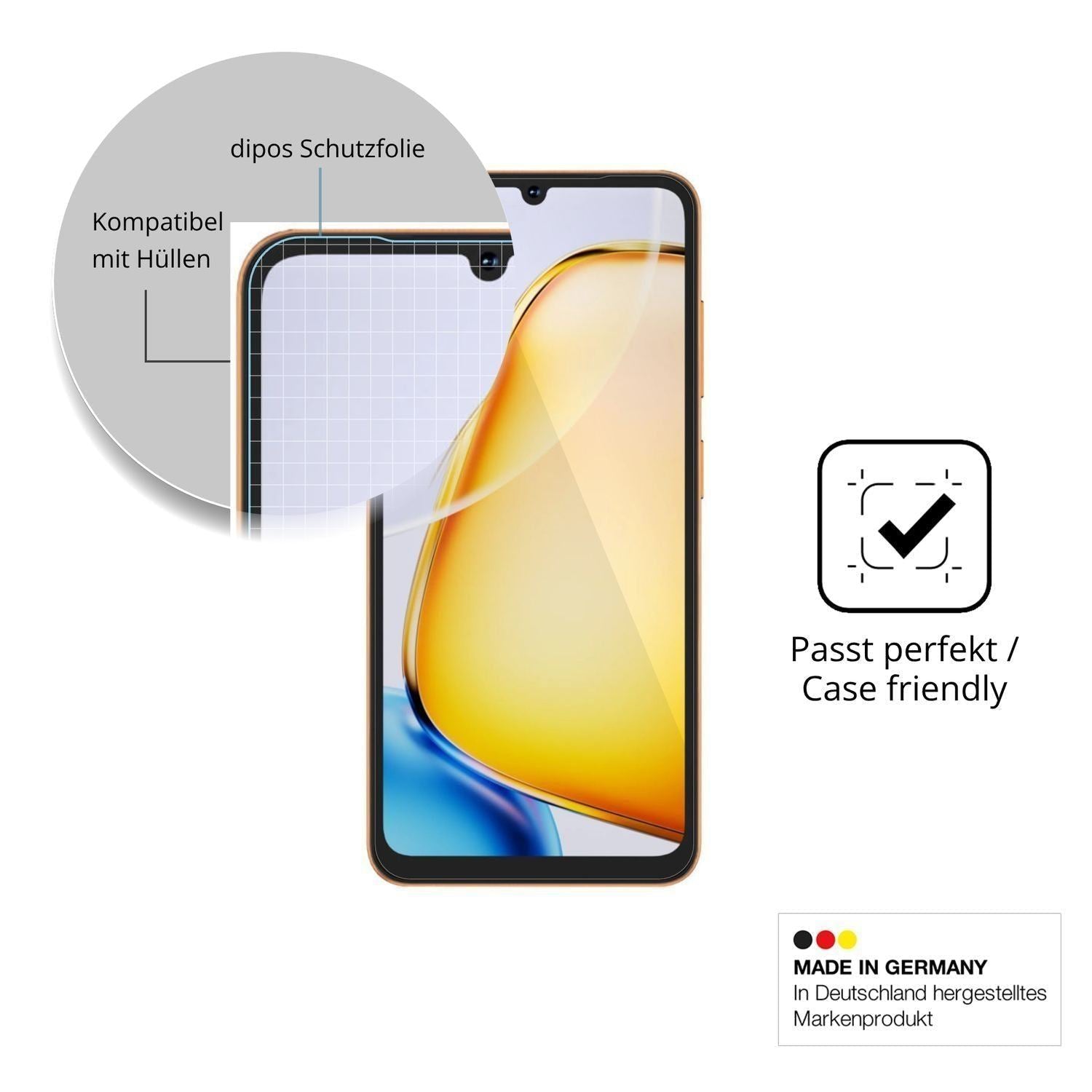 4x Schutzfolie klar für Hotwav A25 Ultra Display-S (6)