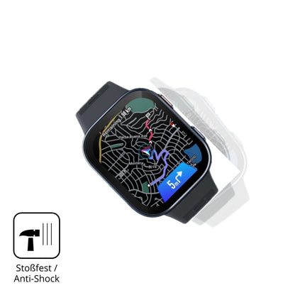 2x 9H Schutzfolie für Amazfit Bip Max 50mm Panzerf (4)