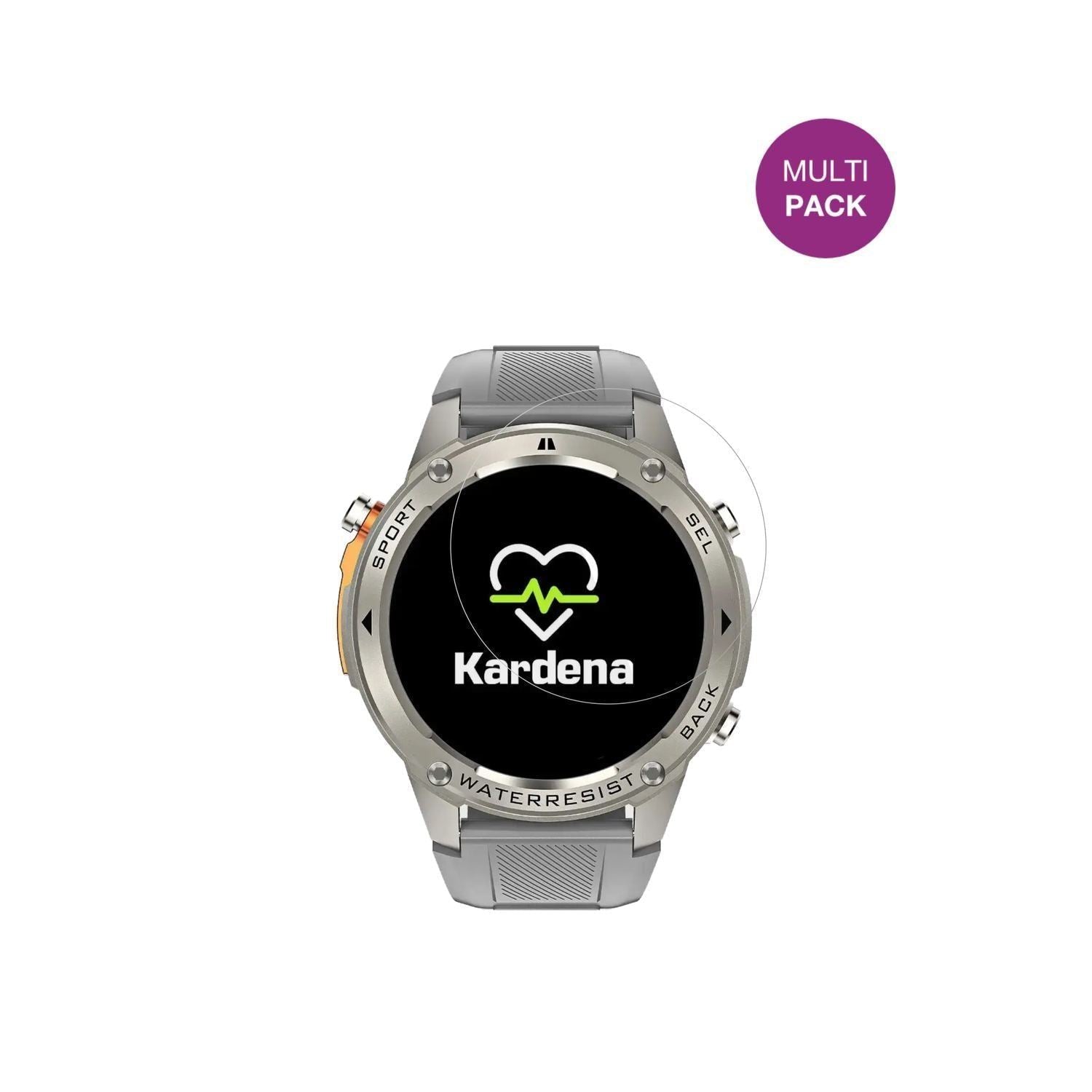 6x Schutzfolie klar für Kardena Care GPS Display-S (2)