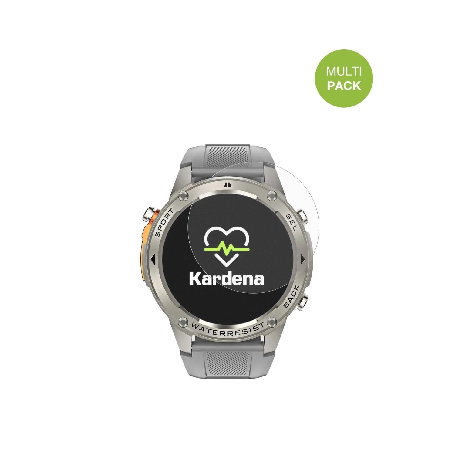 6x Schutzfolie matt für Kardena Care GPS Display-S (2)