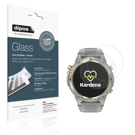 2x 9H Schutzfolie matt für Kardena Care GPS Panzer (1)