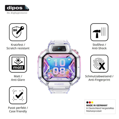 2x 9H Schutzfolie matt für Huawei Watch Kids X1 Pr (7)