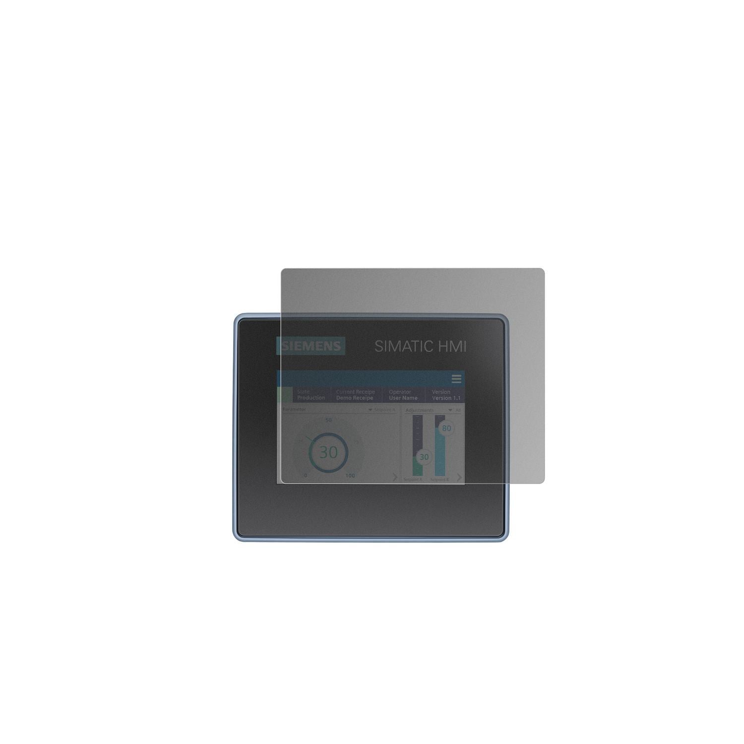 Blickschutzfolie für Siemens Simatic HMI MTP400 ma (2)