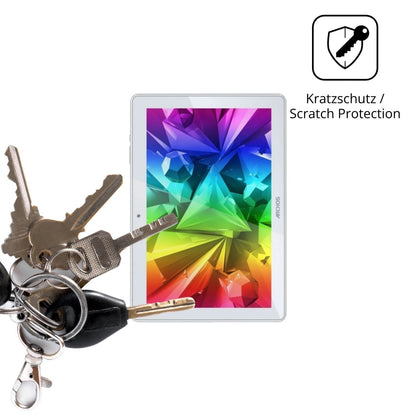 2x Schutzfolie klar für Archos T101 FHD 4G Ultra D (4)