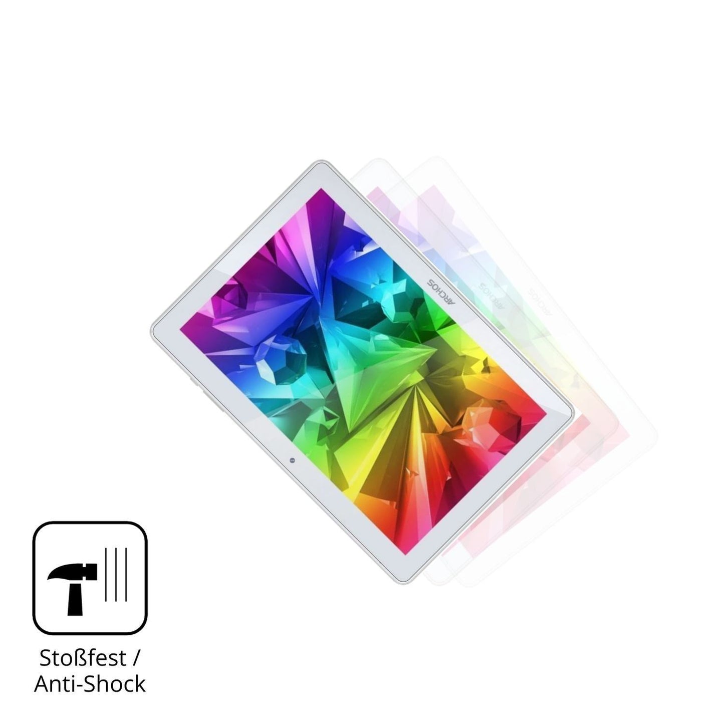 2x 9H Schutzfolie für Archos T101 FHD 4G Ultra Pan (4)