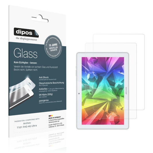 2x 9H Schutzfolie matt für Archos T101 FHD 4G Ultr (1)