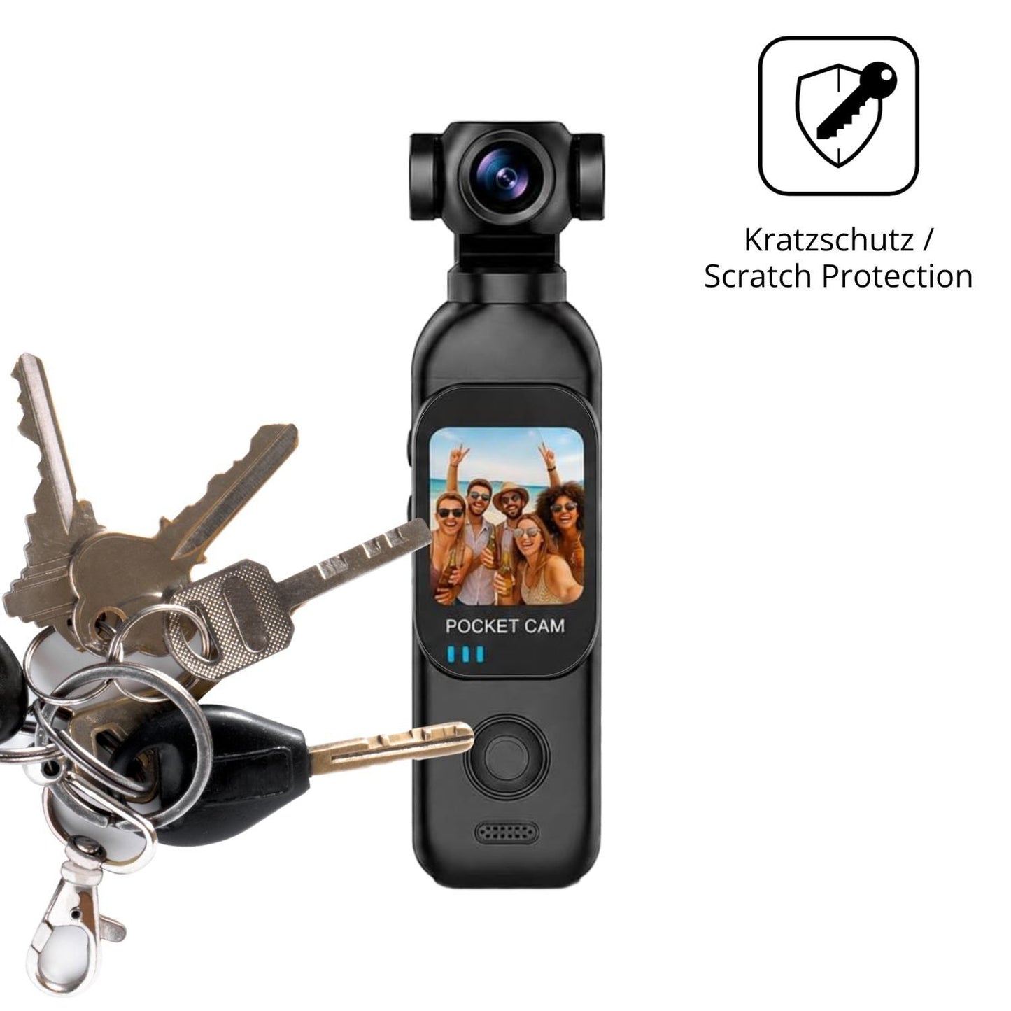 4x Schutzfolie klar für TOSBARRFT H-9232-G Display (4)