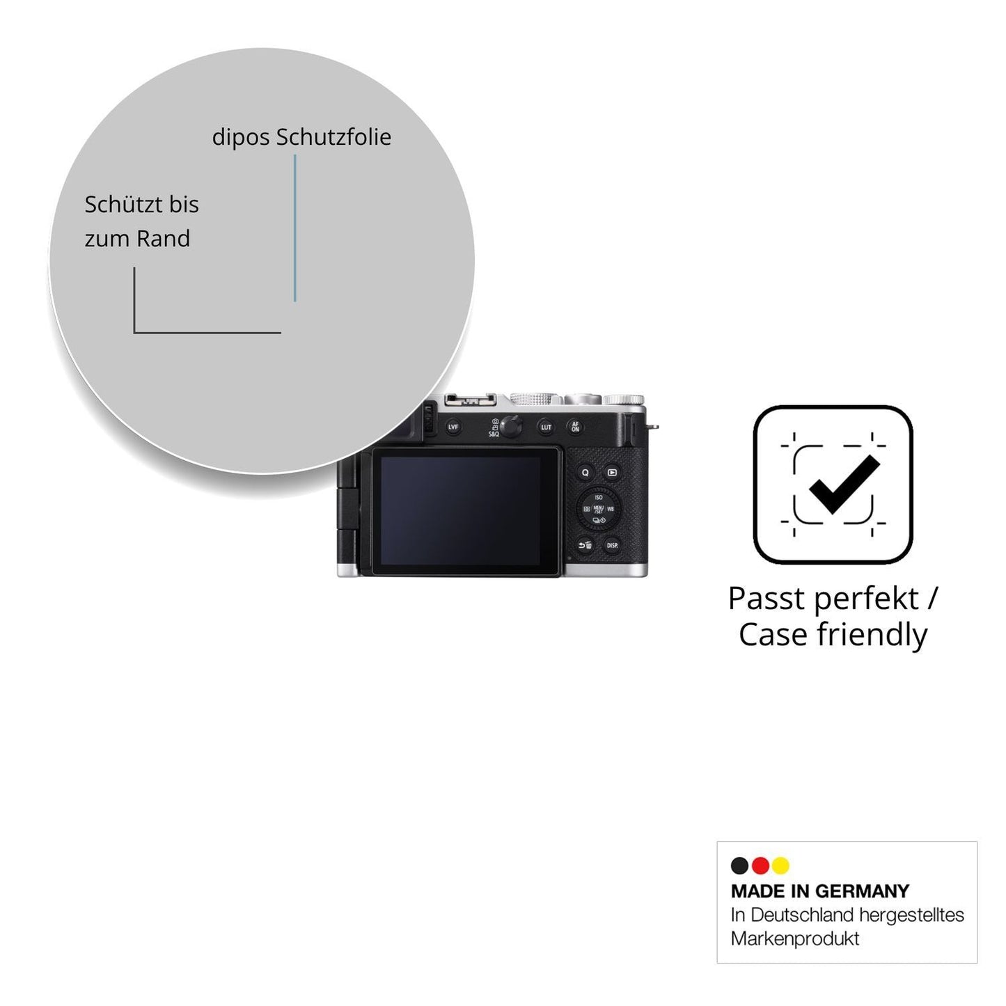 2x 9H Schutzfolie für Panasonic Lumix DC-L10 Panze (6)